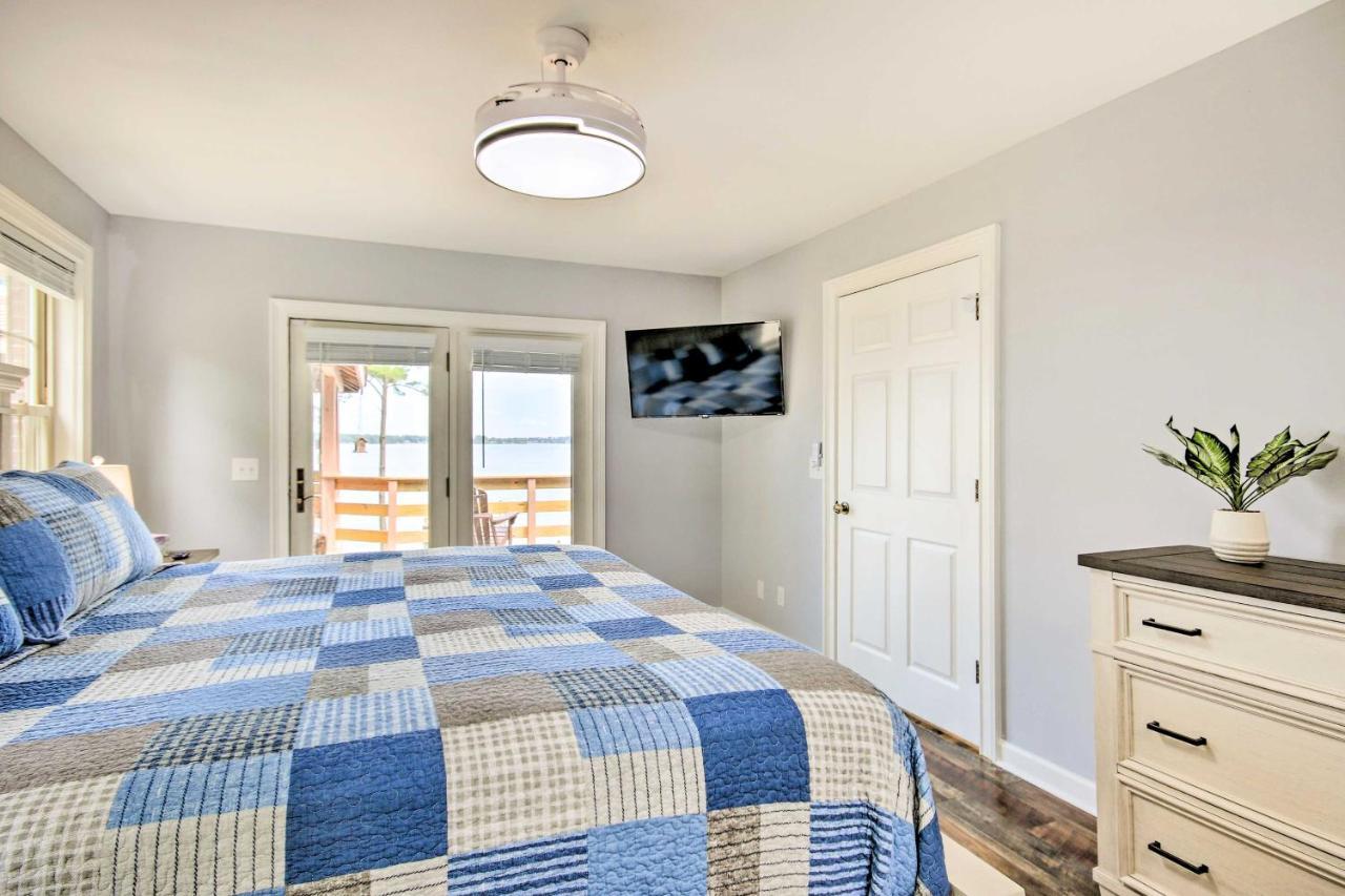 Gilbert Lakefront Retreat With Private Dock! Hollywood Point Bagian luar foto